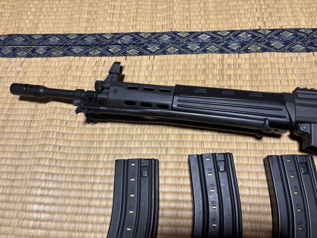 ☆まあ 89式小銃 電動ガン 3マガジン付き