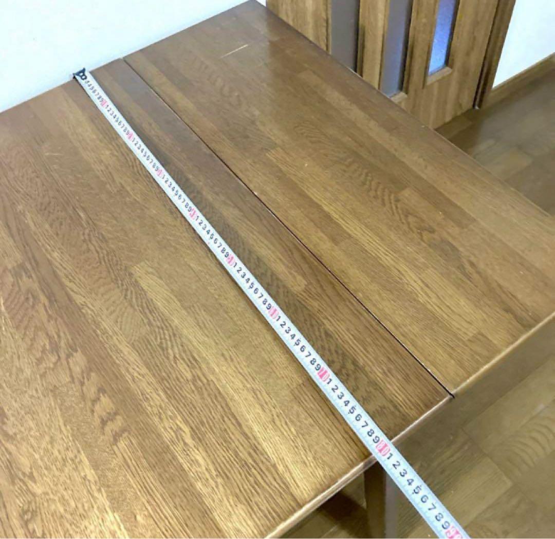 【良品】KOIZUMI 伸縮式テーブル エクステンション ダイニング テーブル