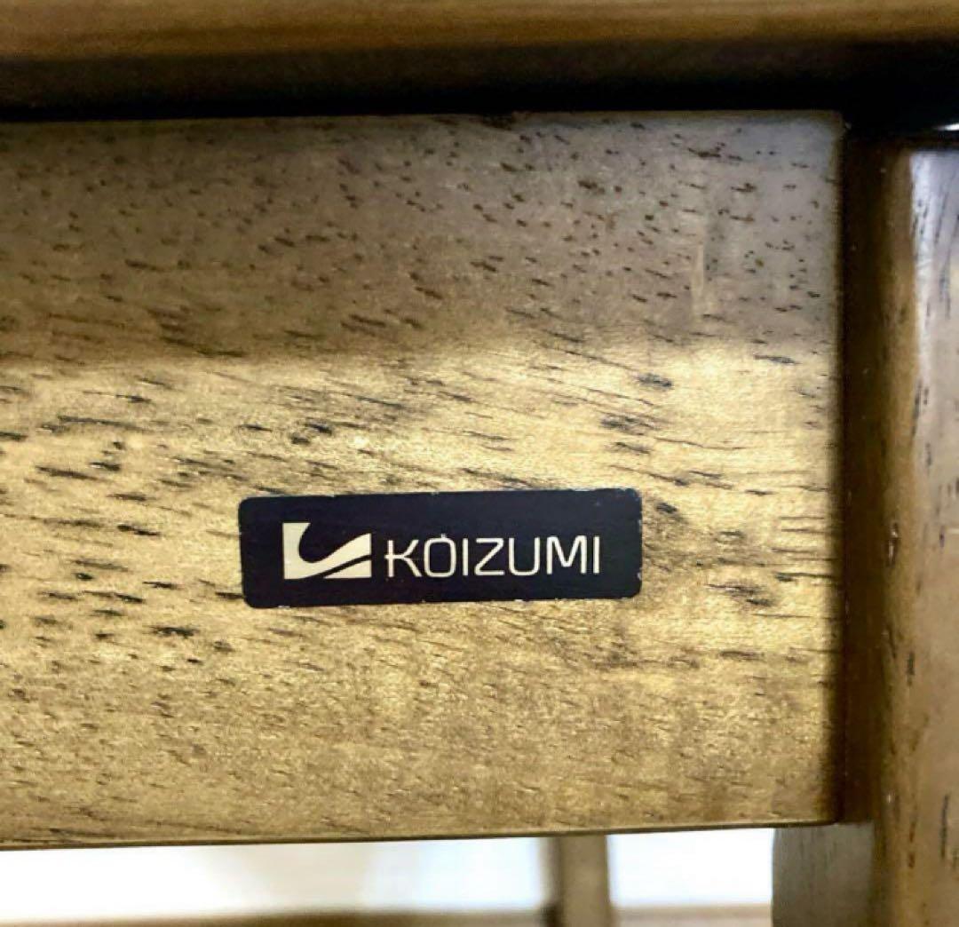 【良品】KOIZUMI 伸縮式テーブル エクステンション ダイニング テーブル