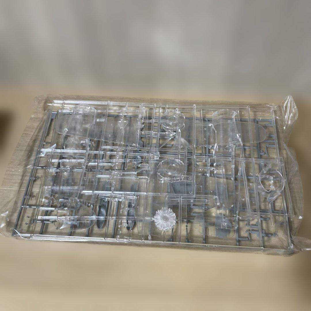 零戦52型 紫電改 スケルトン プラモデル 2点セットLn608