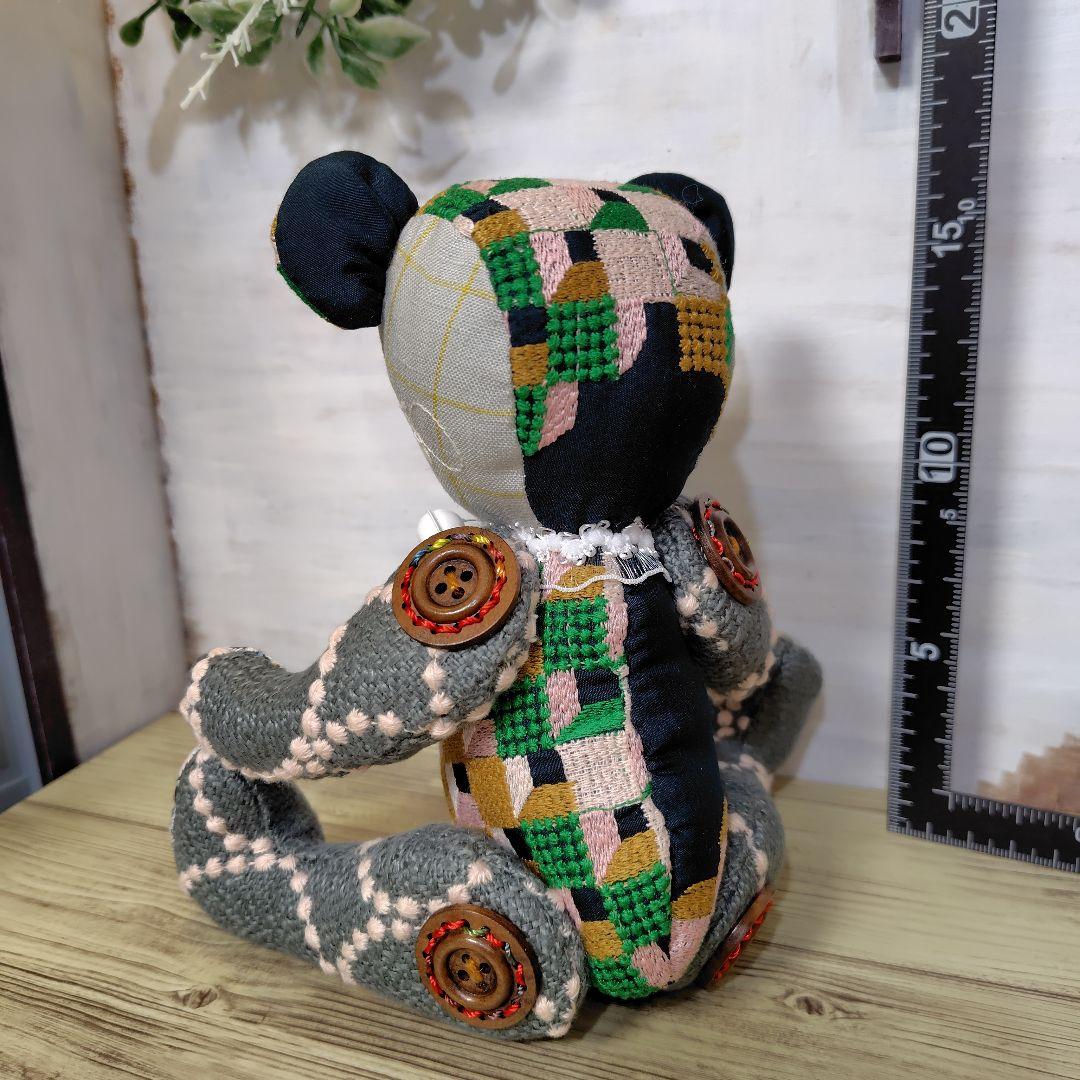 ミナペルホネン＊ハンドメイド＊ぬいぐるみ＊テディベア＊51 ミナ