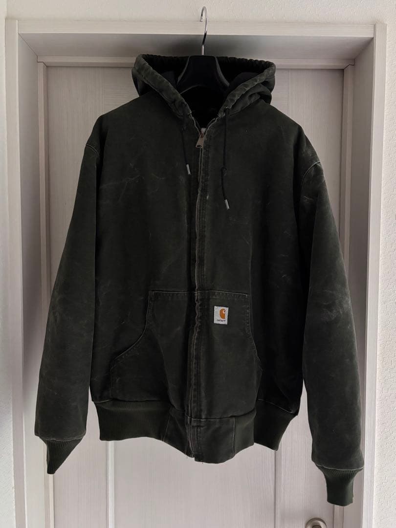 す*め様 Carhartt カーハート アクティブジャケット　モスグリーンmos