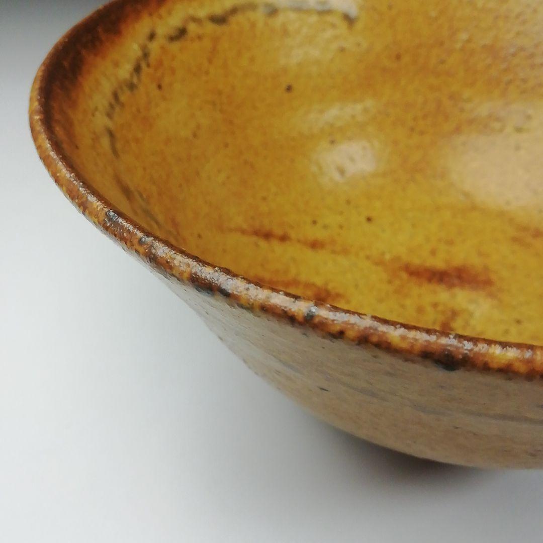 T632 茶碗 『黄伊羅保茶碗』『朴冨元 作』『大徳寺 神波東嶽 書付』