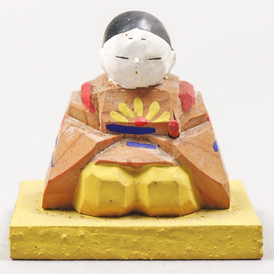 平安時代 垂髪官人木彫 一刀彫 風俗人形 農民人形 置物 平安時代 垂髪官人木彫 一刀彫 風俗人形 農民人形 置物