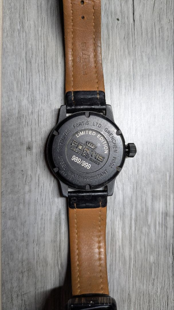 【世界限定999本】FORTIS IQ Watch LimitedEdition
