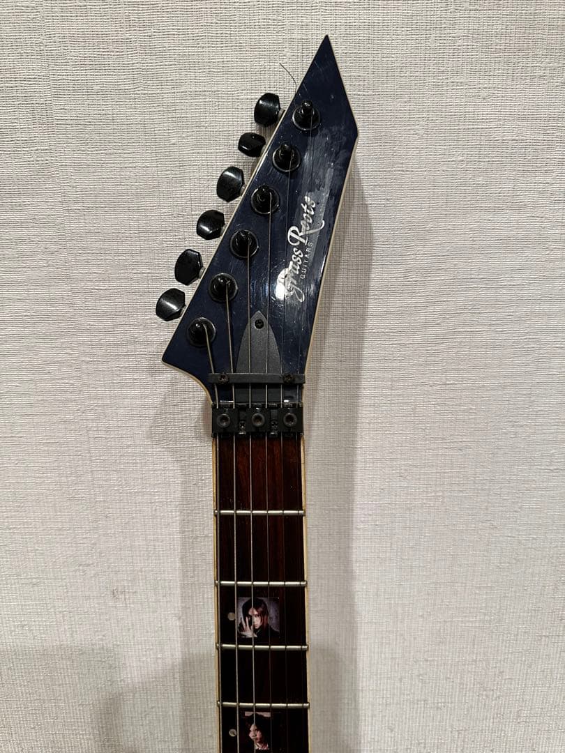 GrassRoots V型エレキギター 動作未確認 フライングV ギター