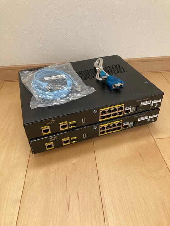 CCNA、CCNP】2台Cisco892FSP