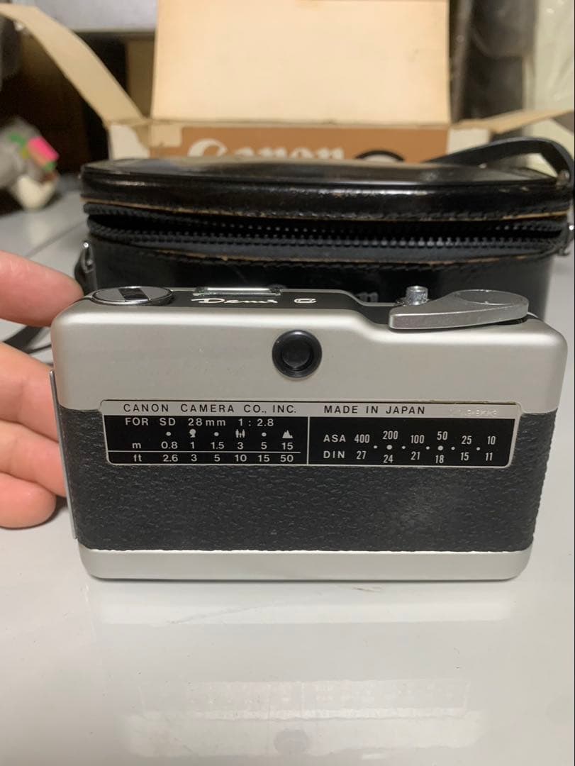 希少】Canon Demi C フィルムカメラ 希少】Canon Demi C フィルム
