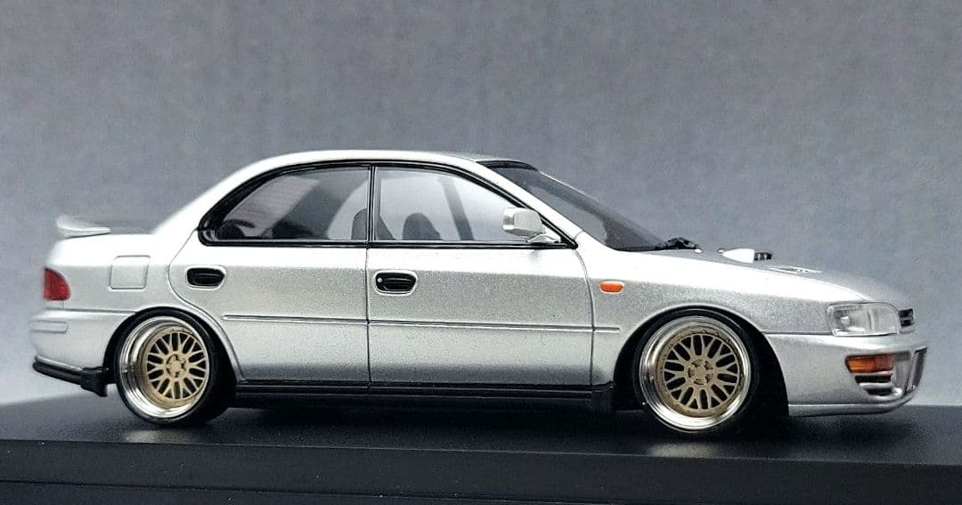 1/43 スバル インプレッサ改 WRX BBS-LM アルミ製 深リム - メルカリ