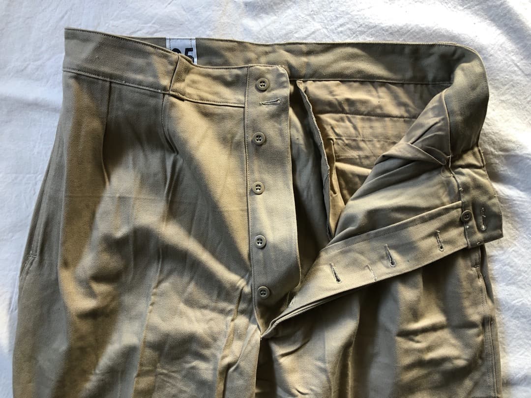 1950S 60S 未使用 デッド フランス軍 実物 M52 チノパンツ - メルカリ