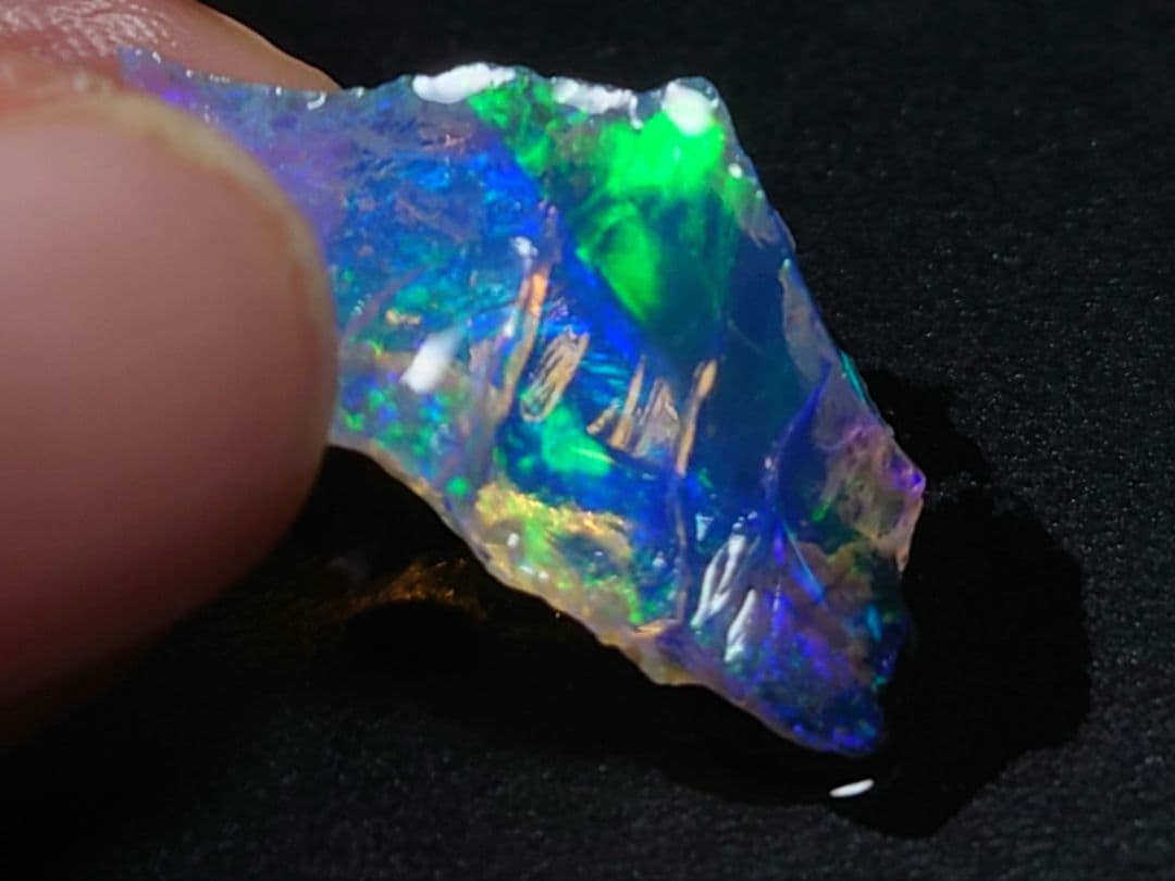 エチオピアウェロ産 オパール ショップ 鉱物標本 原石