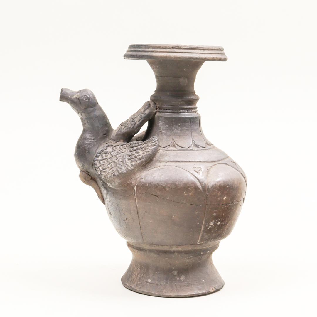 黒陶鳥形ケンディ テラコッタ 水差し