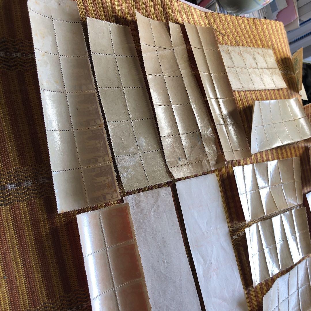 カタログ価計26,！昭和切手17種各10枚ブロック 裏糊ツヤピカ多数！