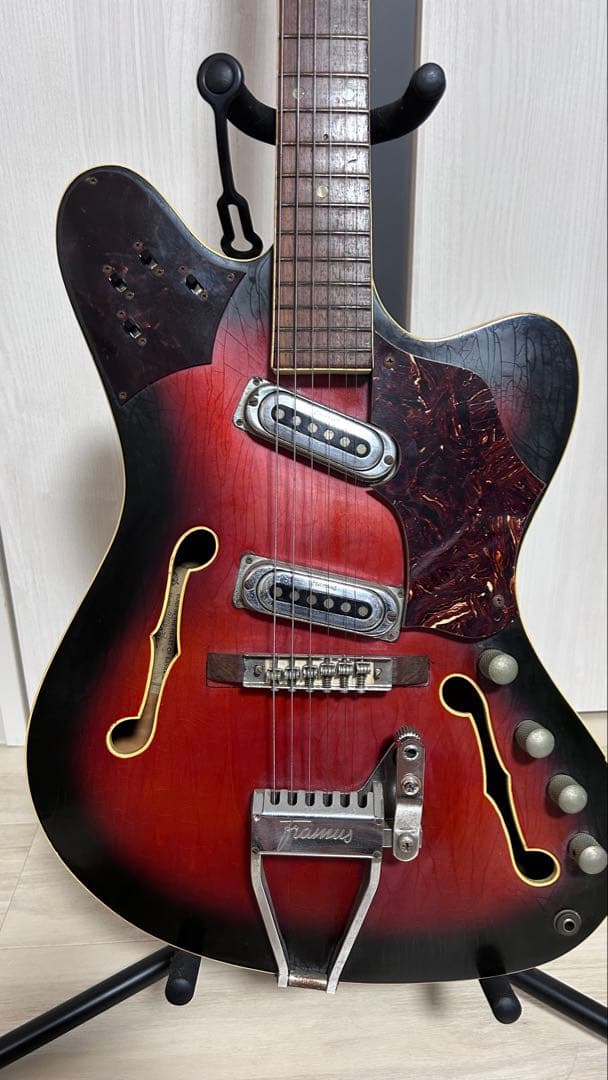 Framus Television ジャンク　ドイツ製　フルアコ　ビザール