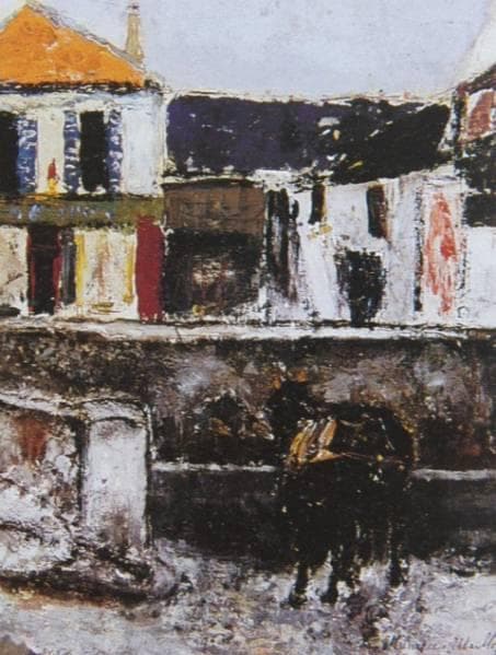 Maurice Utrillo、LA PLACE、海外版超希少レゾネ、新品額付