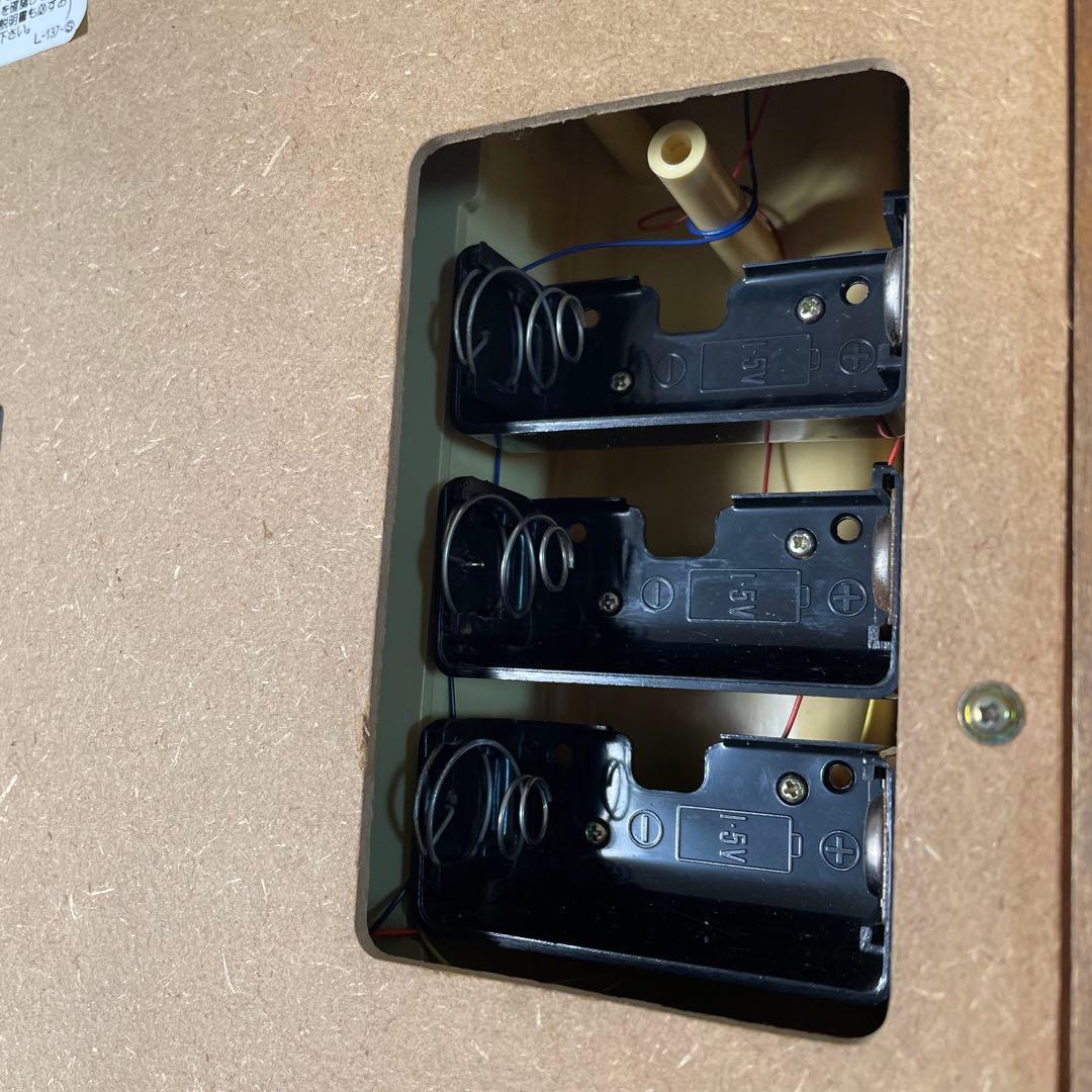 【貴重！シール付メロディと人形動作品】ドリームランド　re511b からくり時計