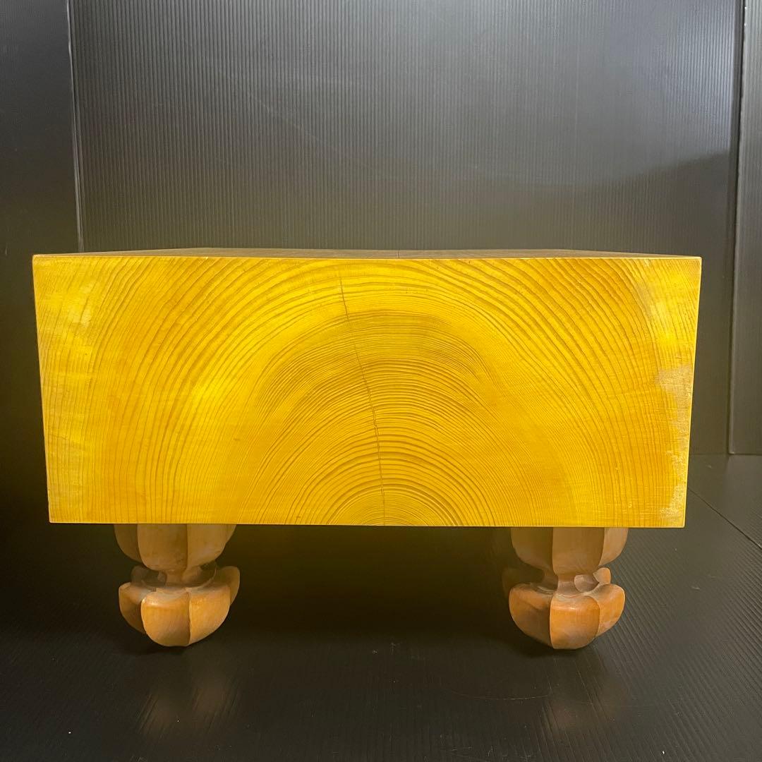 【岡村虎吉 作】本榧 木表 碁盤 5.9寸厚み17.9cm 17kg 囲碁 将棋