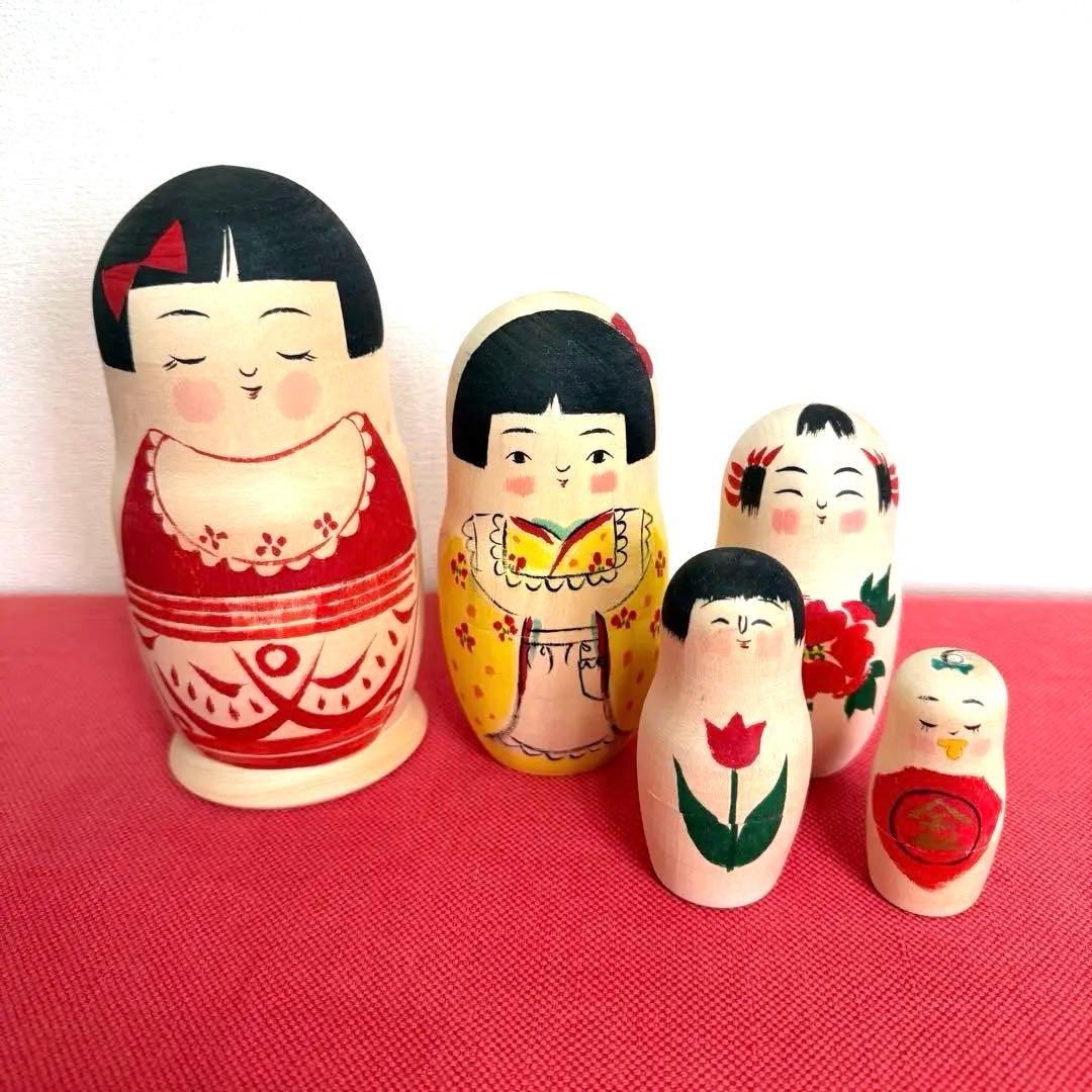 本間直子工人 コケーシカ マトリョーシカ
