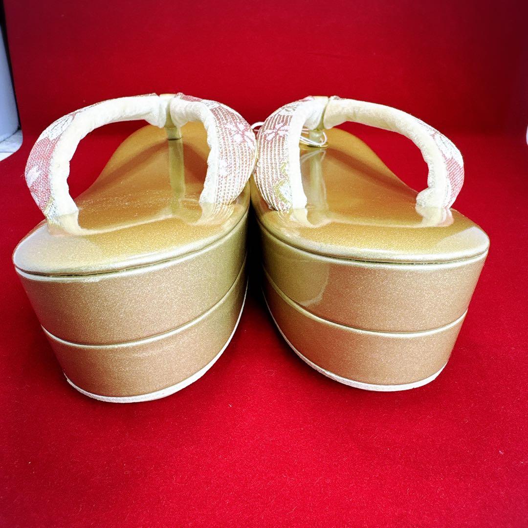 草履バッグセット　和装小物　振袖　着物　成人式　結婚式　新品未使用　美品　ピンク