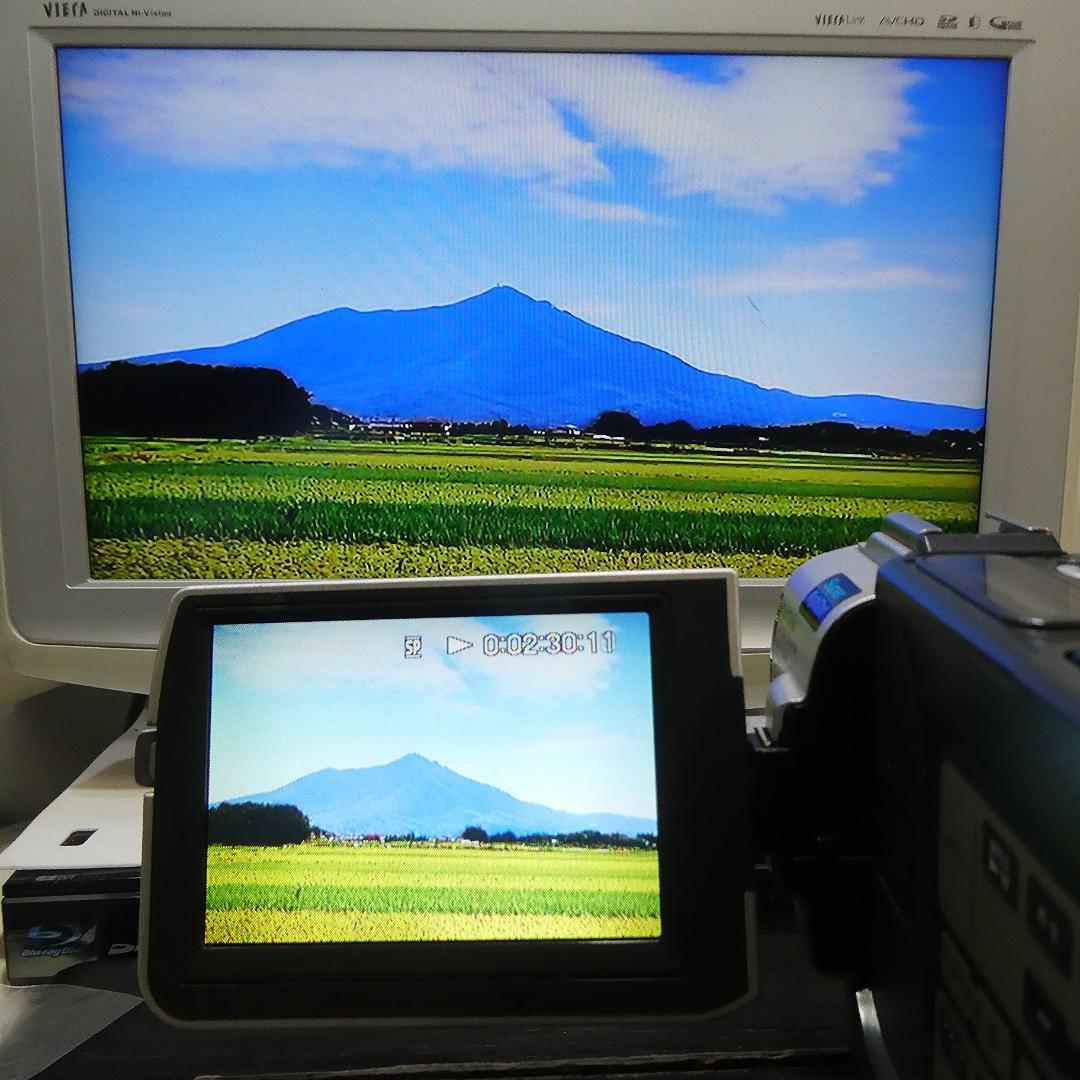 動作品ソニー DCR-TRV7 MiniDVビデオカメラ　DVDダビングに最適