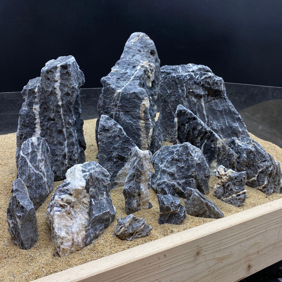 MSS-6716 「セレクト品」青龍石19kg セット 龍王石 竜王石 MSS-6716