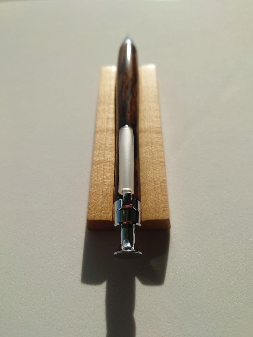 黒柿 シャープペンシル 新うるし 拭き漆 金継ぎ 補修済み - メルカリ