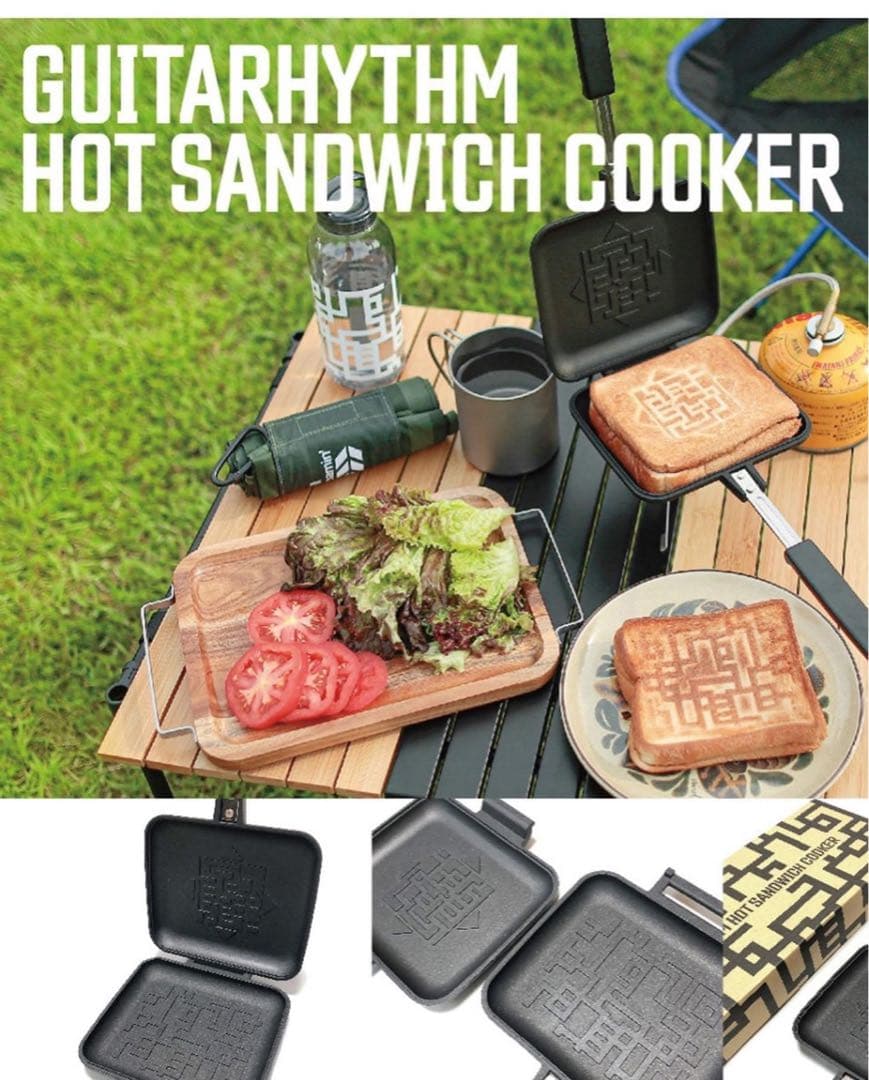 新品 未使用】布袋寅泰 HOTEI ホットサンドメーカー ホットサンドクッカー