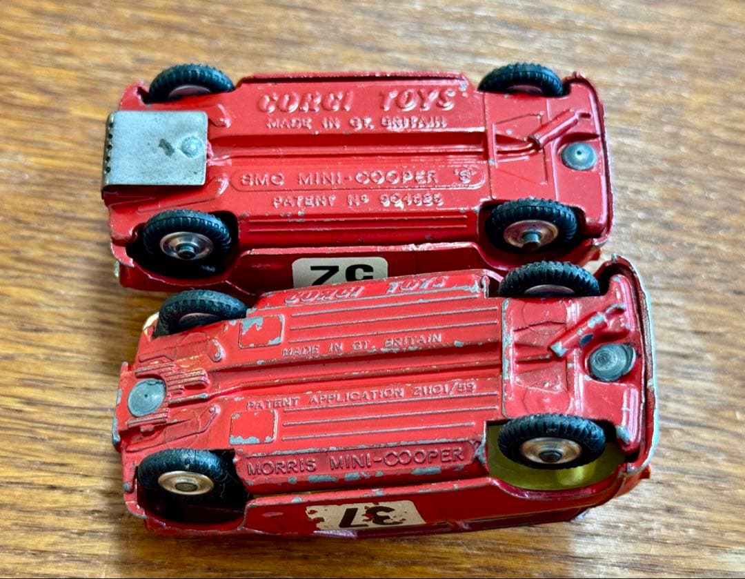 当時物コーギーcorgi toysモンテカルロカーセット中古品ローバーミニbmc