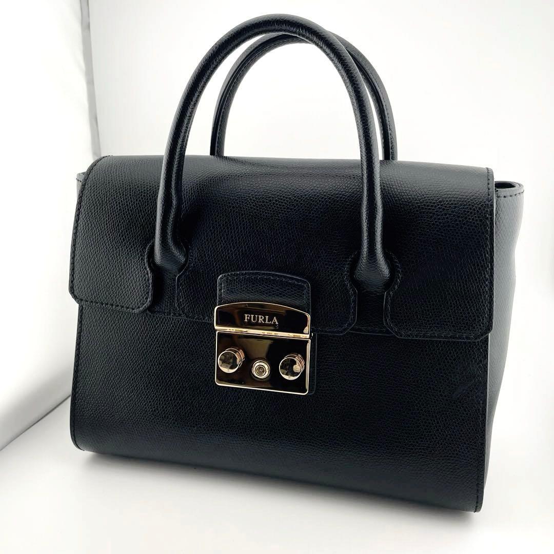 専用！FURLA フルラ 2WAY メトロポリス サッチェルバック