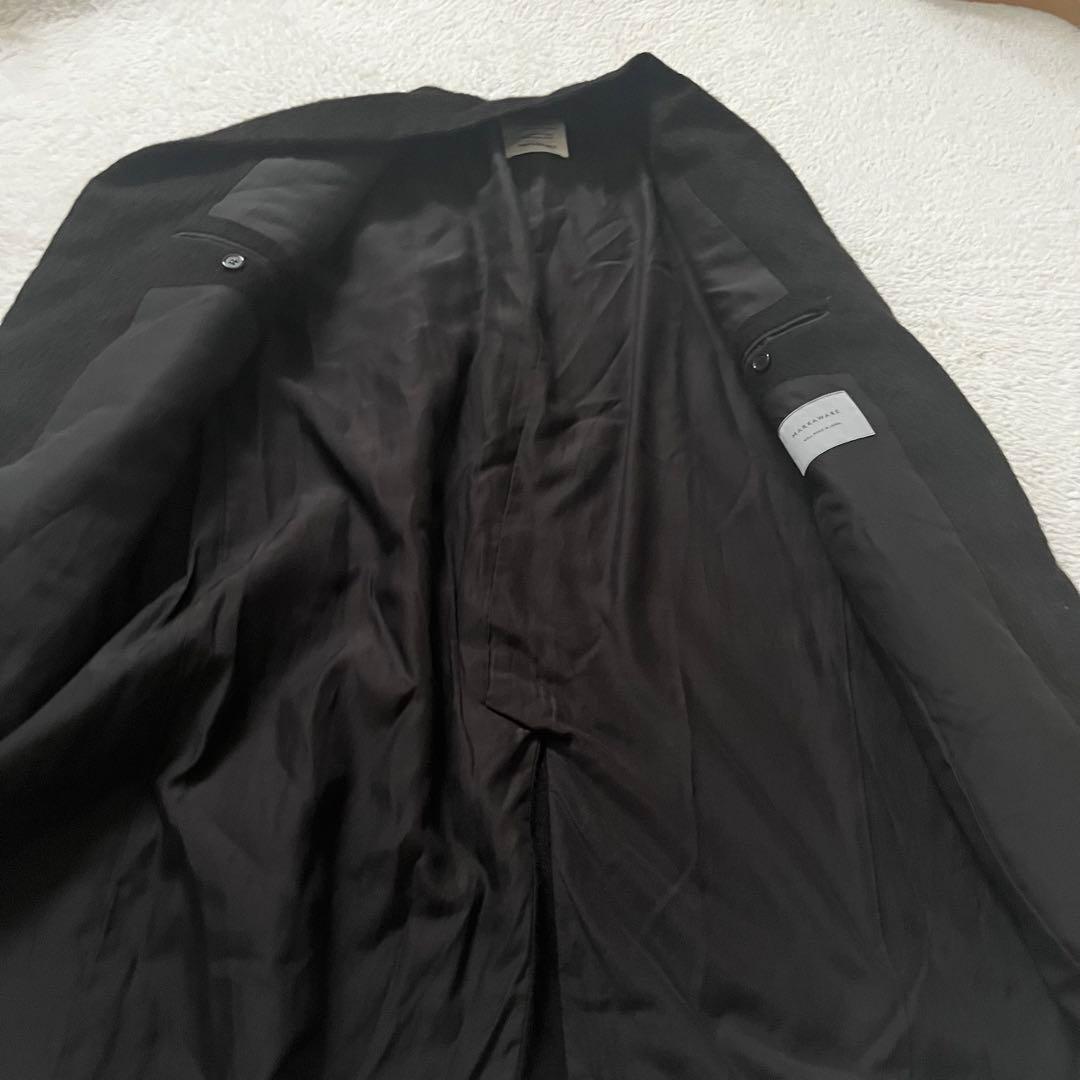 MARKAWARE アルパカ ロングコート　ブラウン