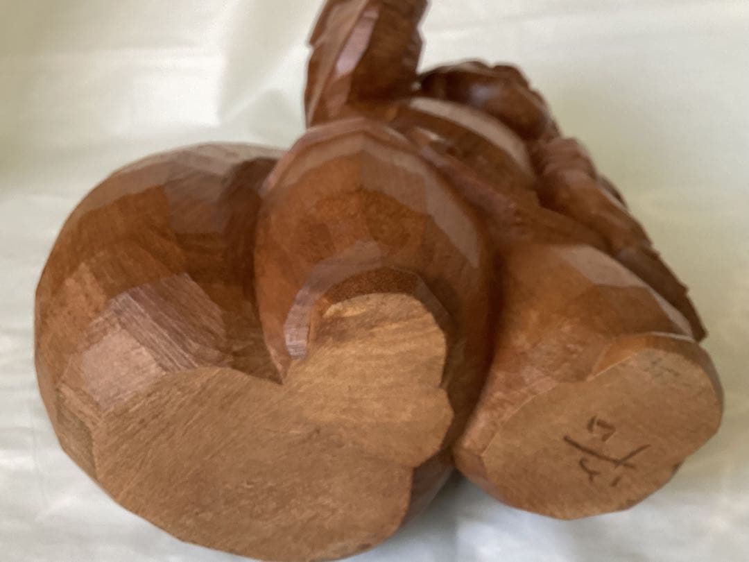 讃岐一刀彫 彫刻家 近藤宏・作 大黒天 縁起物 商売繁盛 木箱付 木製 福の神