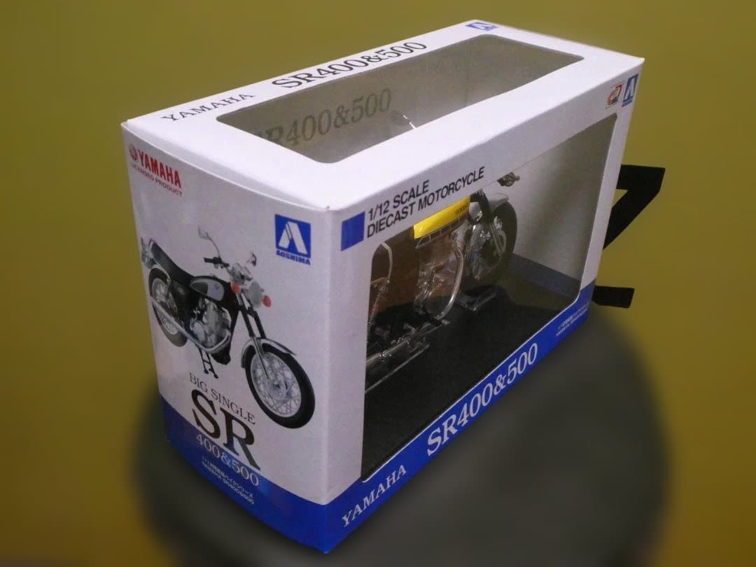 【未開封品】 YAMAHA SR400/SR500 1/12模型