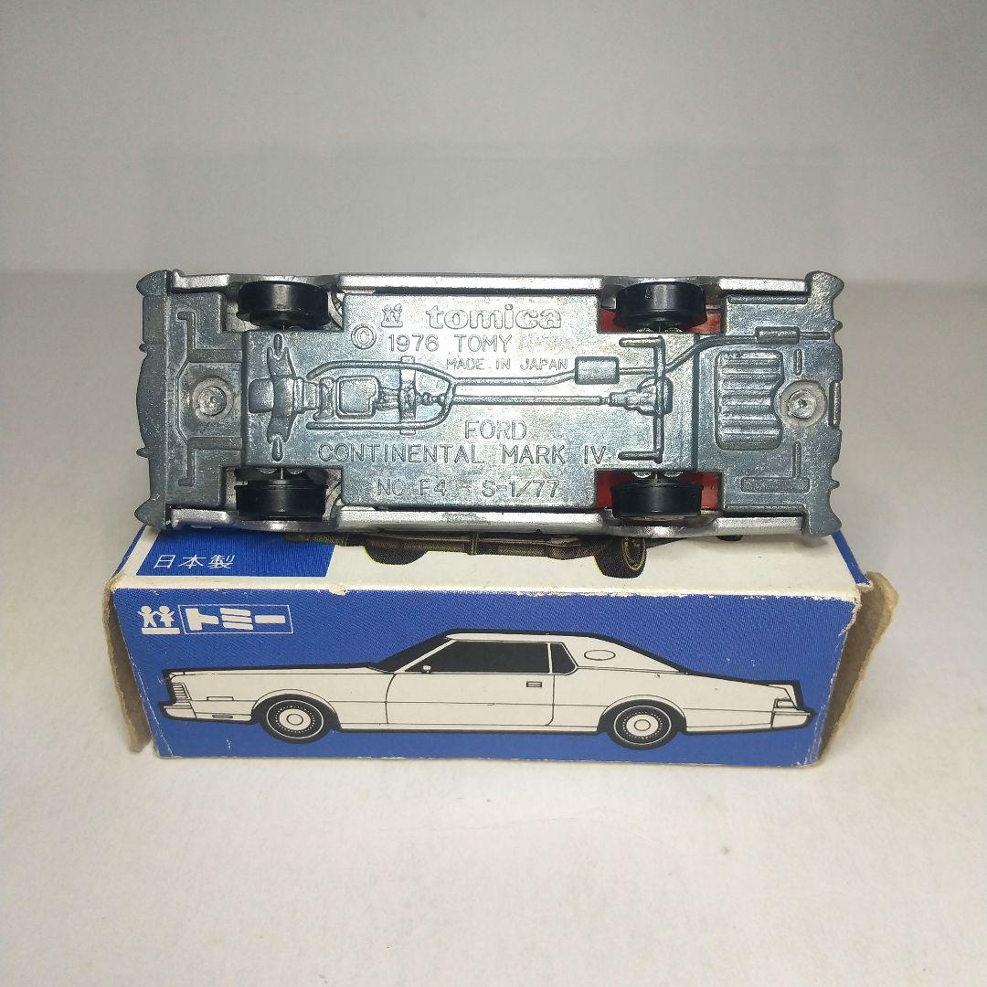 (3977)トミカ 青箱 日本製 フォード コンチネンタル 1Eホイール