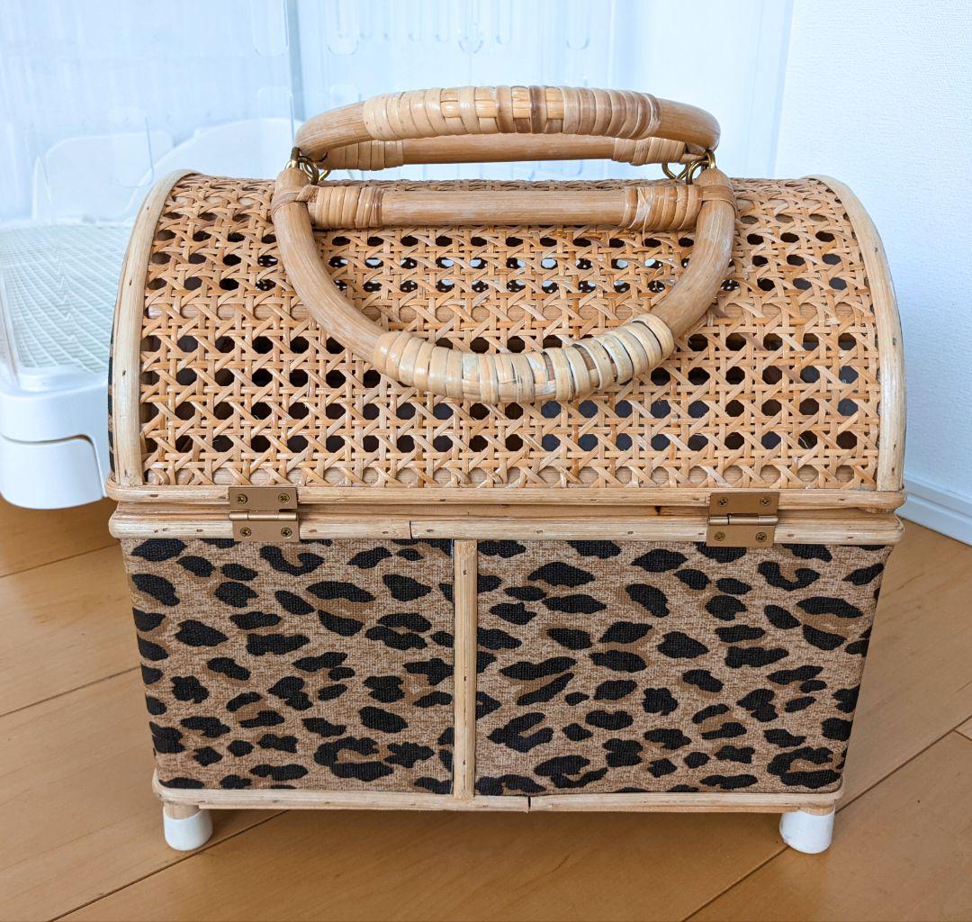 うさぎ 小動物用 キャリーケース ラタン ラタンキャリー | リッチェル