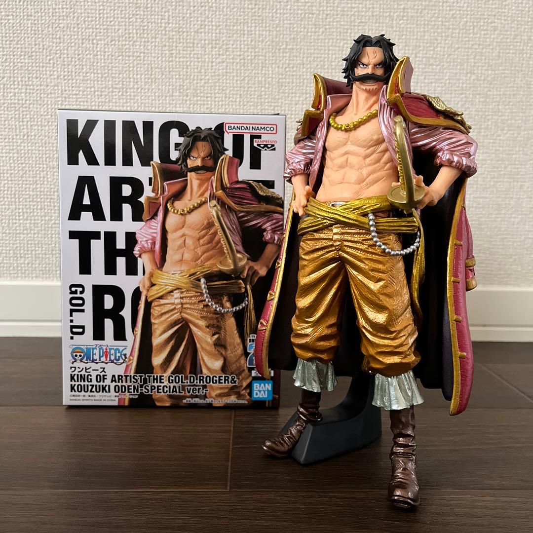 ワンピース KING OF ARTIST ゴールド・ロジャー 箱付き - メルカリ