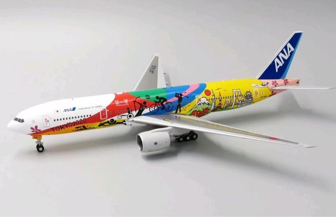 JC Wings ANA 全日空 B777-200ER JA741A 1/400 ANA All Nippon Airways Boeing B777-200ER 
