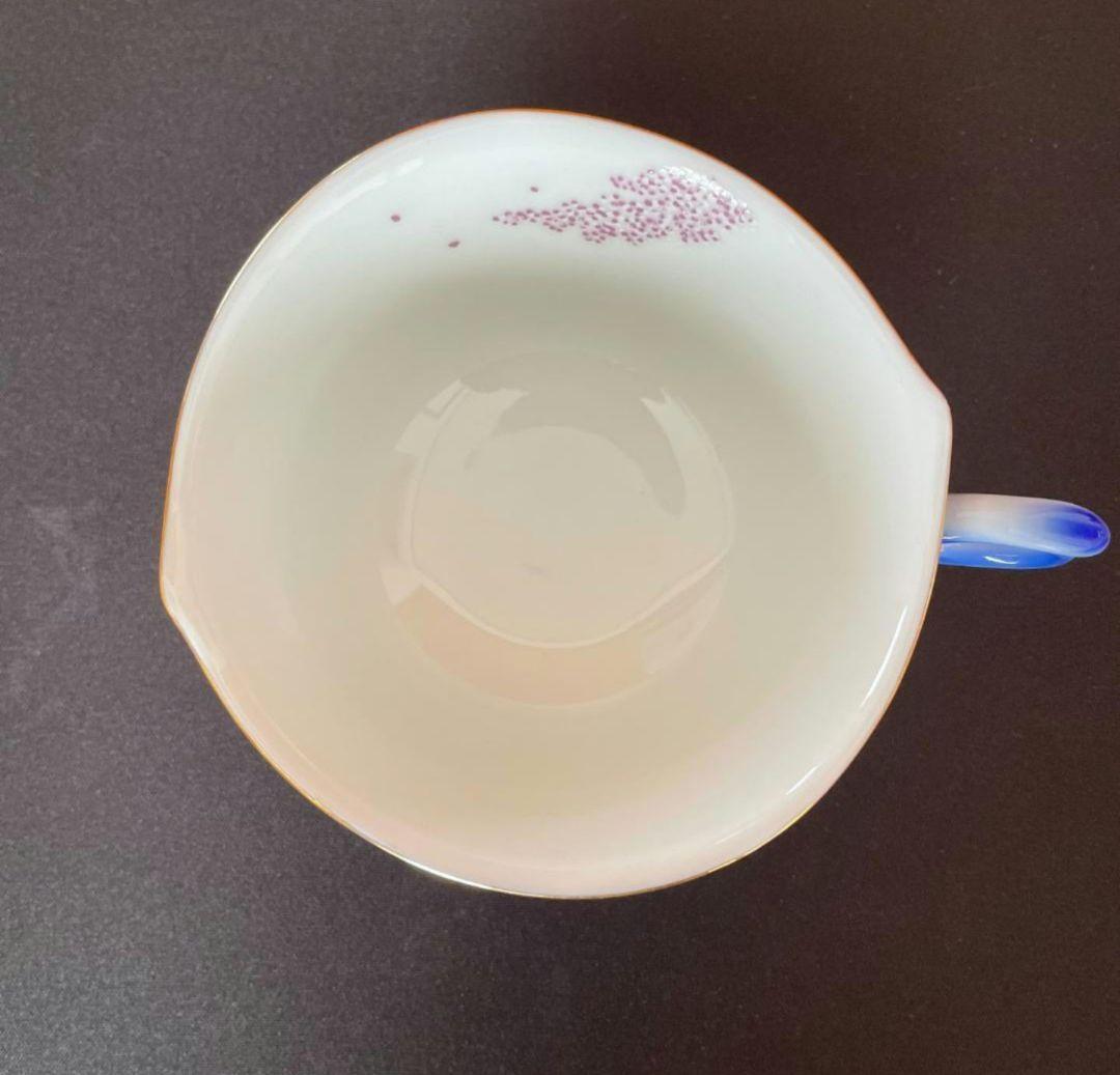 有田焼 時しらせシリーズ 珈琲碗 夜桜絵 中村一代 コーヒーカップ 木箱付き