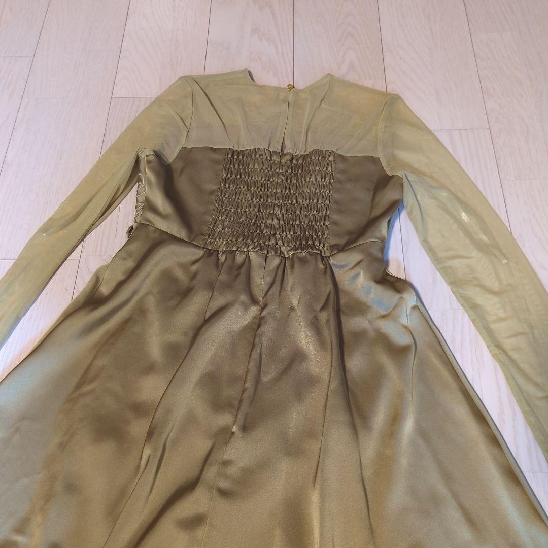 Ameri UPPER EMBROIDERY FLARE DRESS