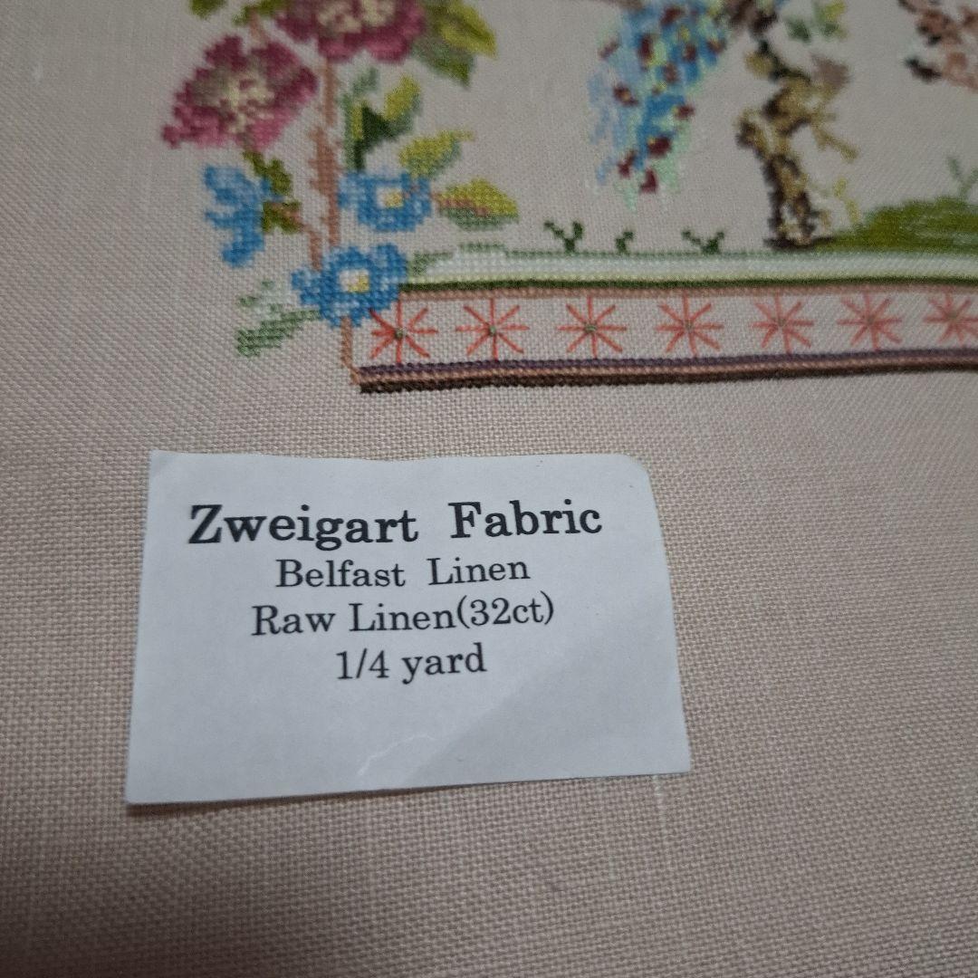 ゆか　クロスステッチ完成品