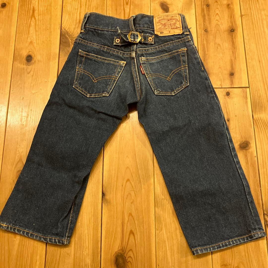 LEVI'S リーバイス 501 デニム キッズ ベビー シンチバック - メルカリ
