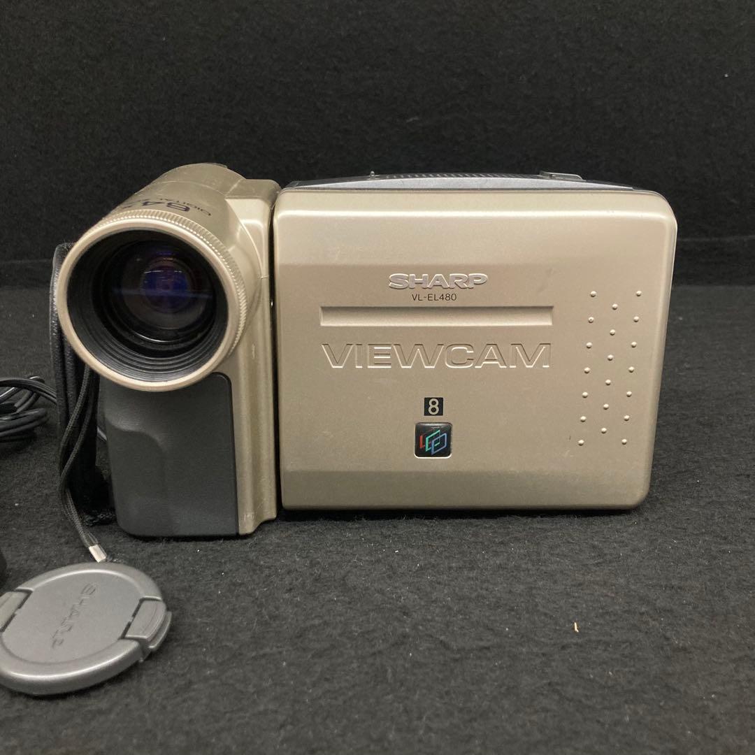 希少大人気　動作品シャープ　SHARP ビデオカメラ VL-EL480 8ミリ⭐︎