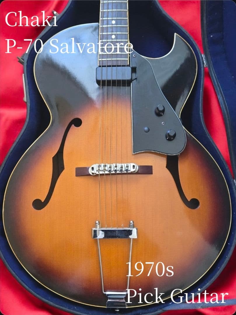 日曜限定値下げ】Chaki P-70 Salvatore ピックギター 70s - メルカリ