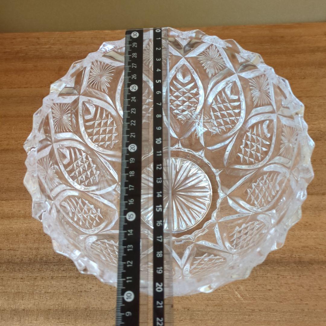 A 356 義山切子水指・共箱付き （新品未使用品）