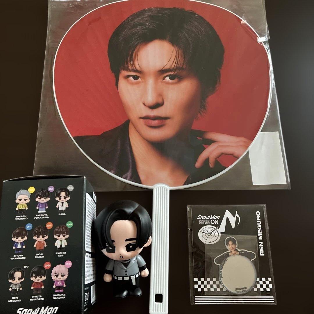 SnowMan ONツアーグッズ目黒蓮グッズ3点セット - メルカリ