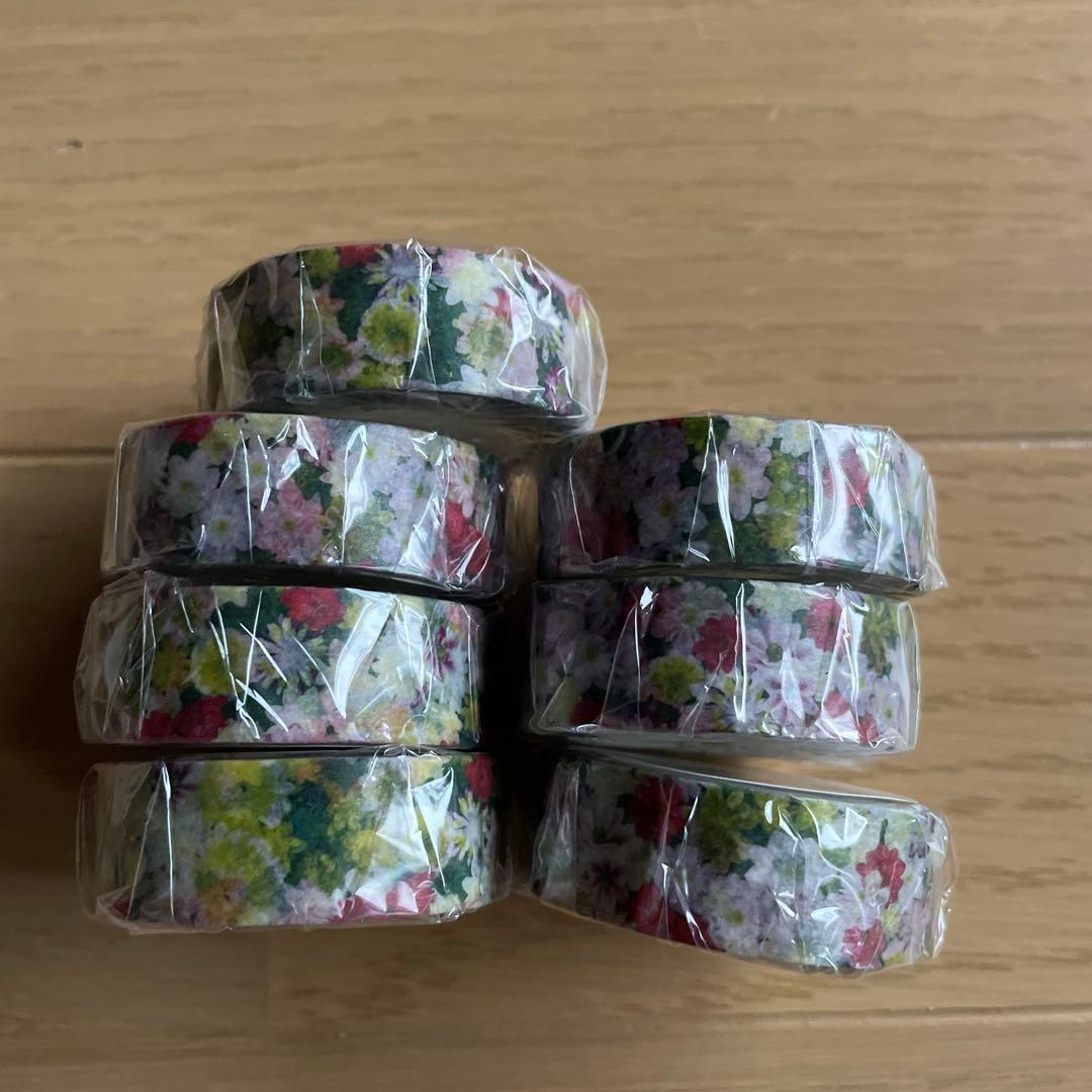 非売品 レア カモ井加工紙 マスキングテープ 雪割草 factory tour