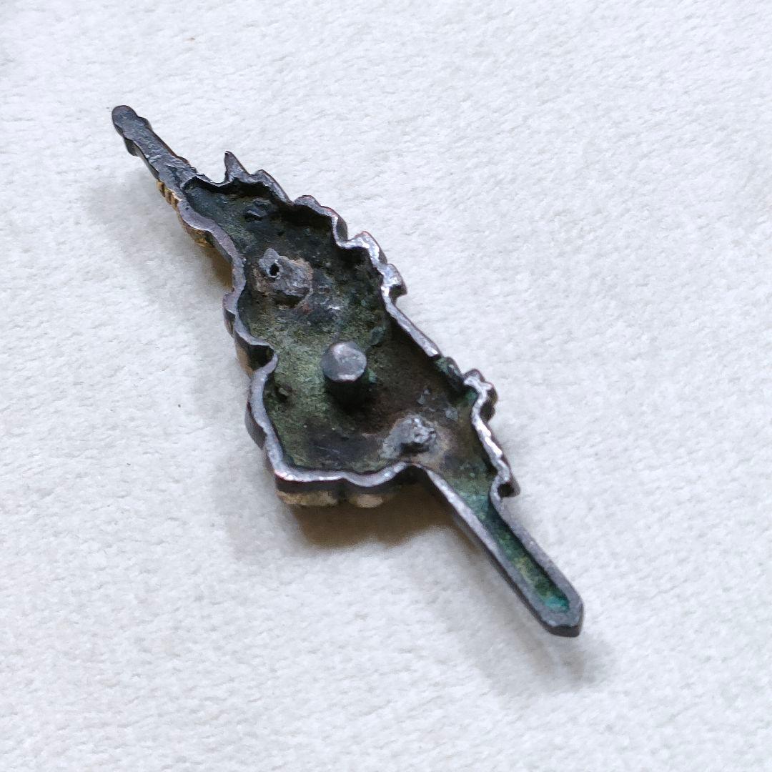 2AF69　赤銅　日本刀 　刀装具 骨董 古美術 江戸期