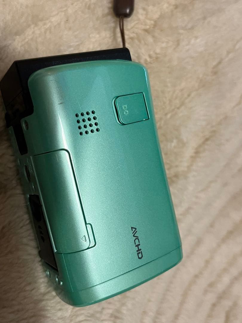 JVC HDビデオカメラ ミントグリーン