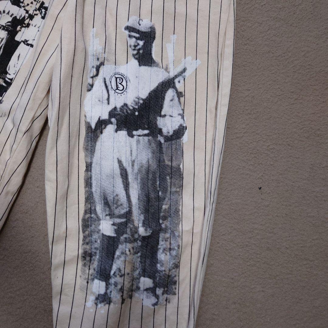 CROSS COLOURS ベースボールプリントチノパン