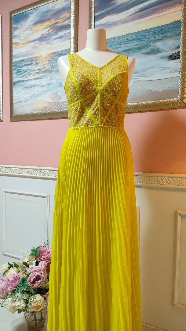 ♫✾鮮やかイエロードレス✾♫S〜Mサイズ