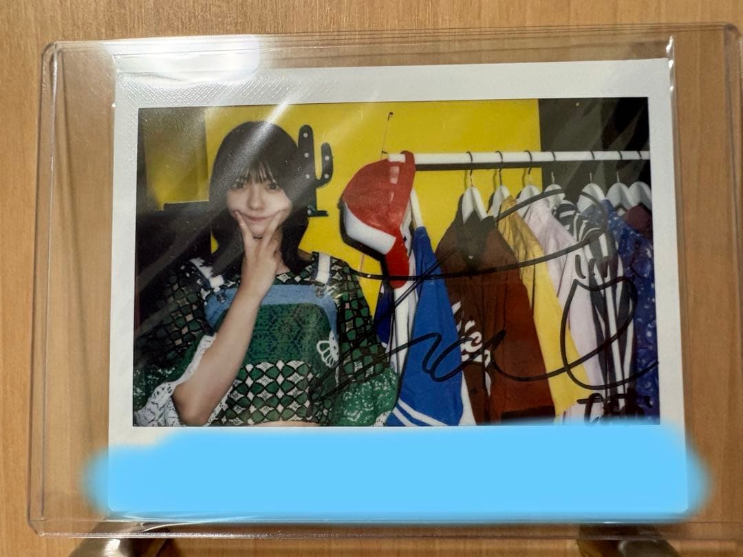 乃木坂46 冨里奈央 直筆サイン入りチェキ - メルカリ